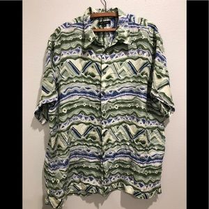 Men’s M.E. Sport Hawaiian silk shirt - size XL
